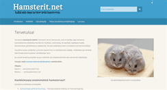 Desktop Screenshot of hamsterit.net